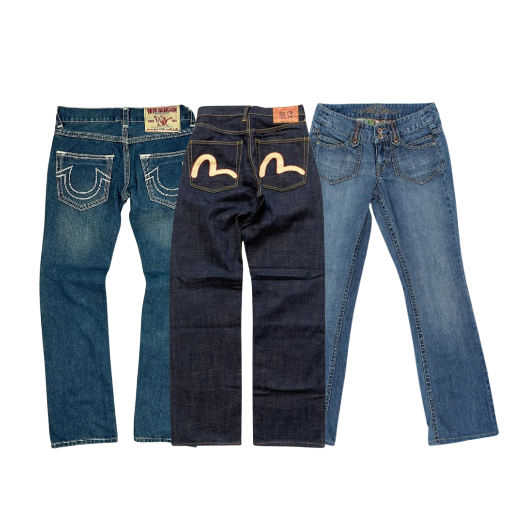 激レア美品　TRUE RELIGION Y2K USA Archive 36 20x True Religion/ Miss Six Jean Y2K – United Vintage UK