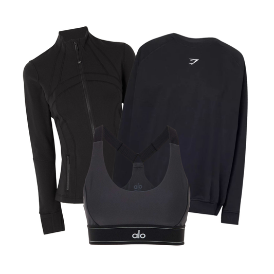 25x Alo/Gym Shark/Lulu Lemon
