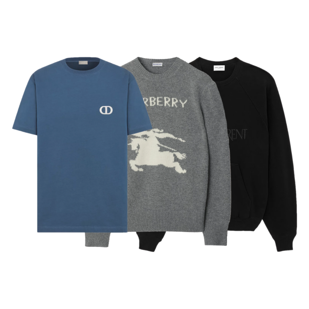 10x YSL/Burberry/Barbour Sweater