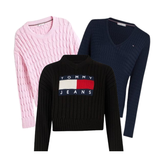 MAY DROP 100x Pièces Pull Tommy Hilfiger Femme