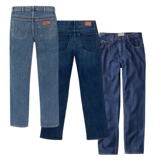 MAY DROP 150x Pièces Jeans Lee/Wrangler