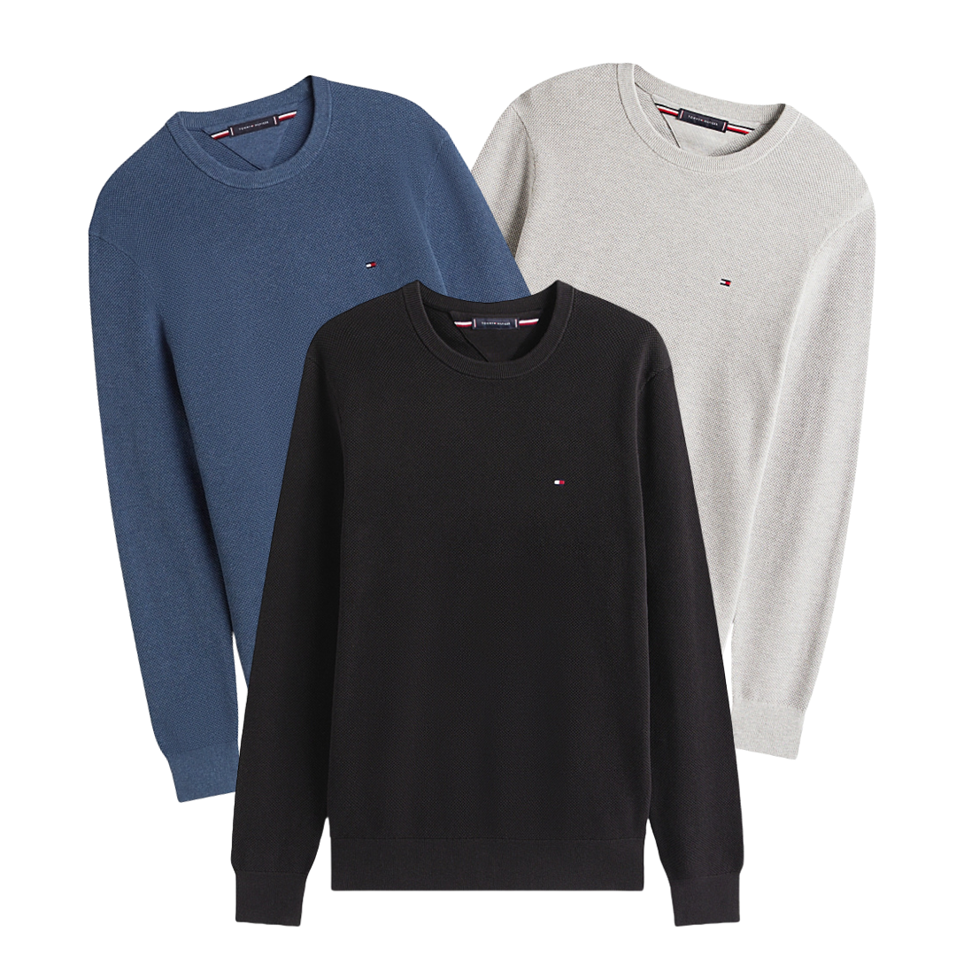 MAY DROP 50x Pièces Pull Tommy Hilfiger Homme